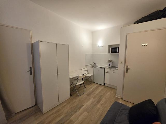 Appartement meublé 1 pièce 12 m²