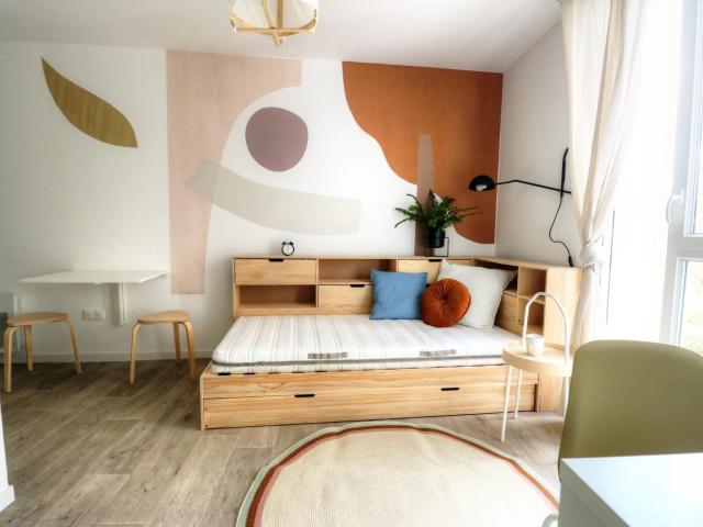 Appartement meublé 1 pièce 17 m²