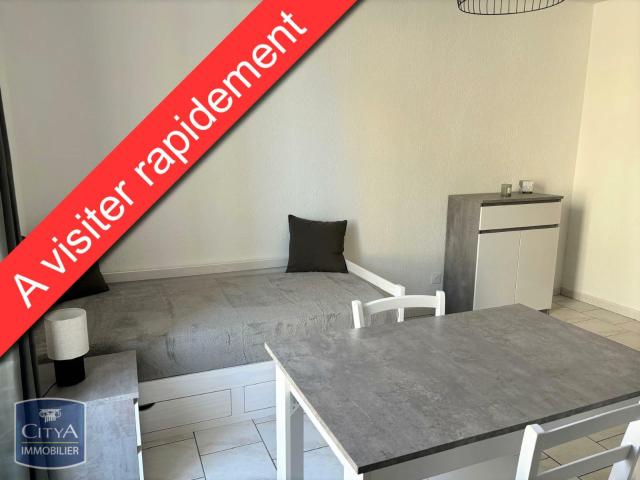 Appartement meublé 1 pièce 17 m²