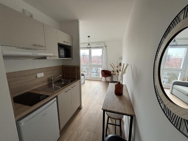 Appartement meublé 1 pièce 17 m²