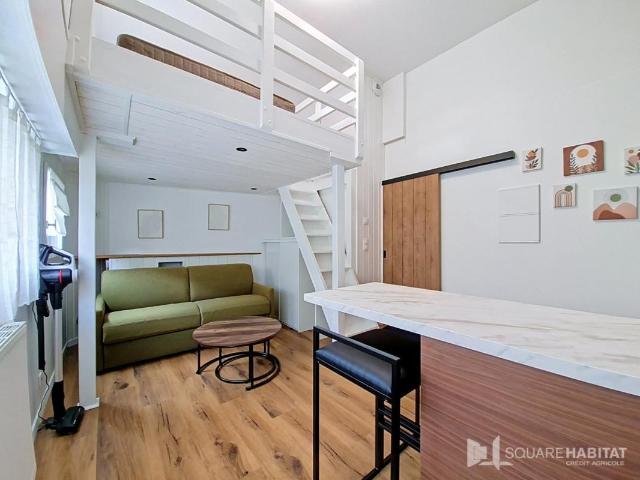 Appartement meublé 1 pièce 17 m²