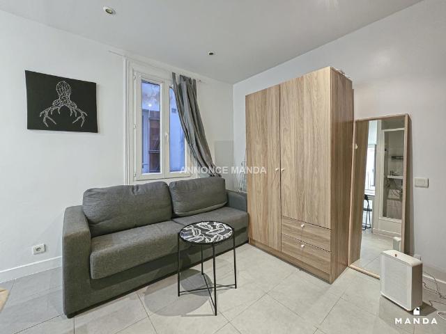 Appartement meublé 1 pièce 17 m²