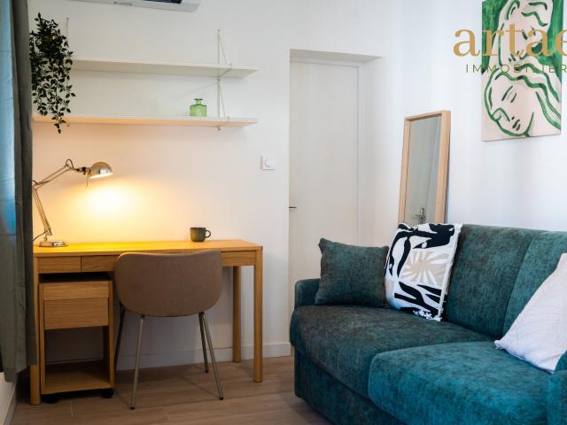 Appartement meublé 1 pièce 17 m²