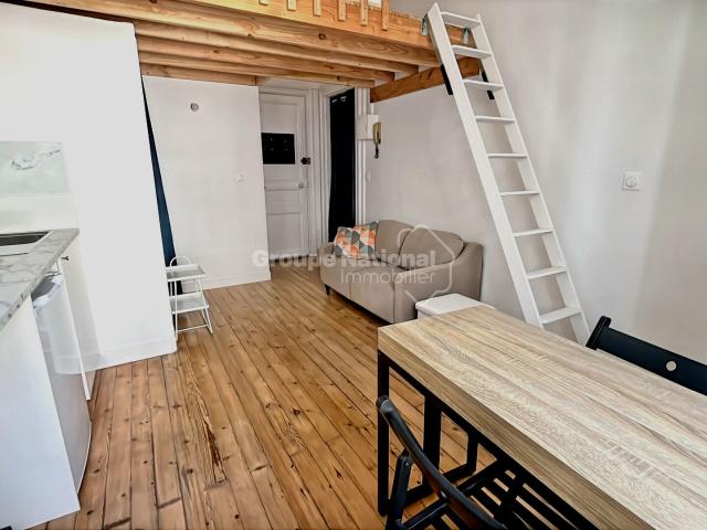Appartement meublé 1 pièce 17 m²
