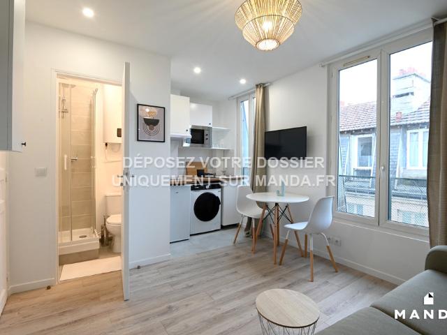 Appartement meublé 1 pièce 14 m²