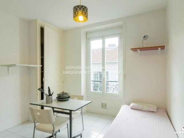 Appartement meublé 1 pièce 15 m²