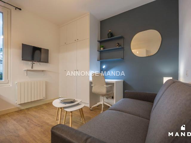 Appartement meublé 1 pièce 16 m²