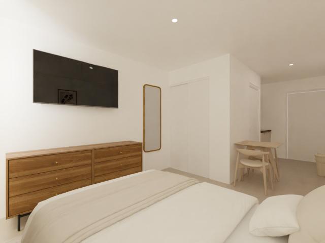 Appartement meublé 1 pièce 19 m²