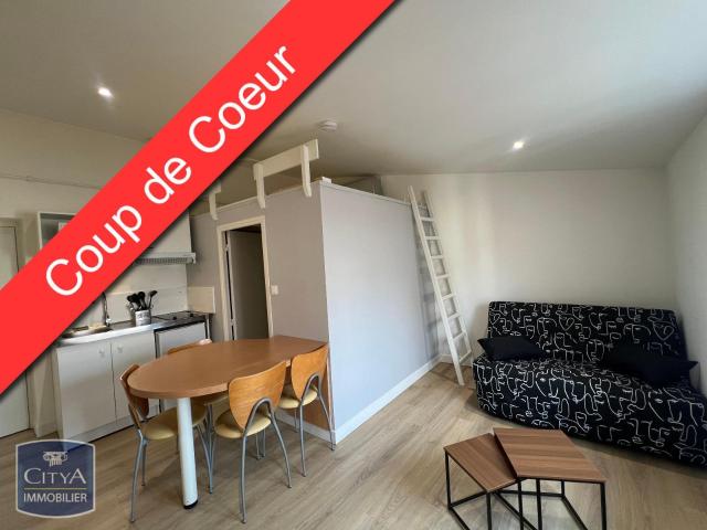 Appartement meublé 1 pièce 19 m²
