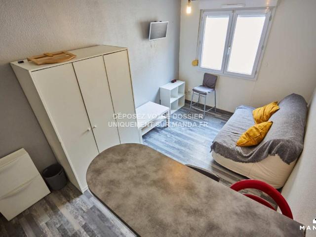 Appartement meublé 1 pièce 19 m²