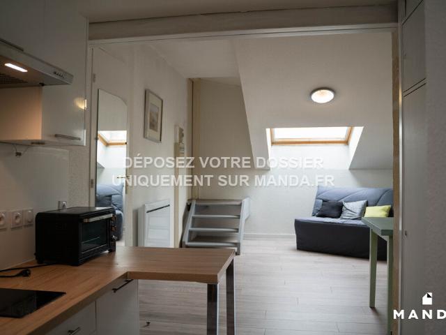 Appartement meublé 1 pièce 20 m²