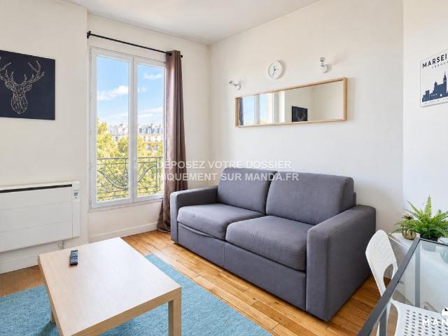 Appartement meublé 1 pièce 21 m²
