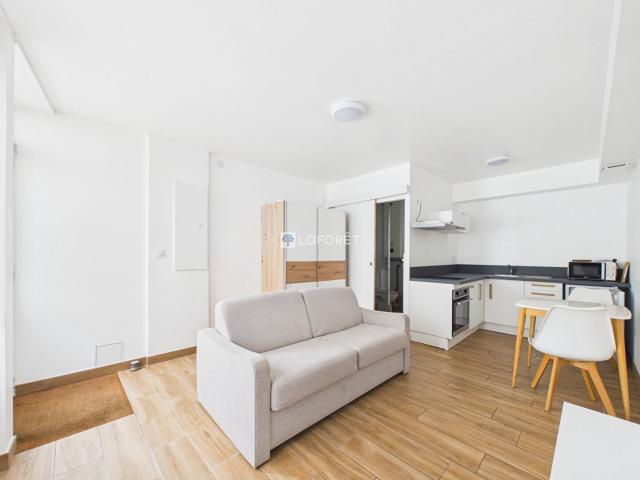 Appartement meublé 1 pièce 21 m²