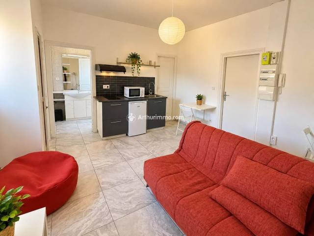 Appartement meublé 1 pièce 22 m²