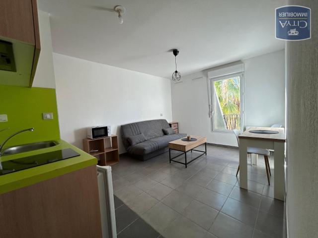 Appartement meublé 1 pièce 22 m²