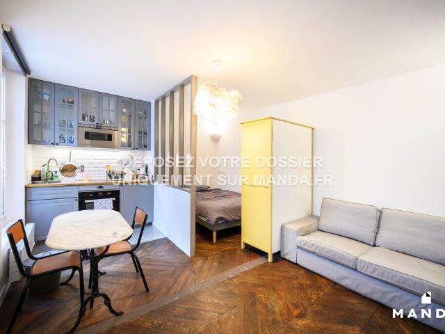 Appartement meublé 1 pièce 22 m²