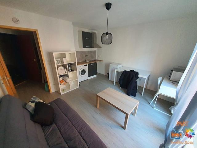 Appartement meublé 1 pièce 22 m²