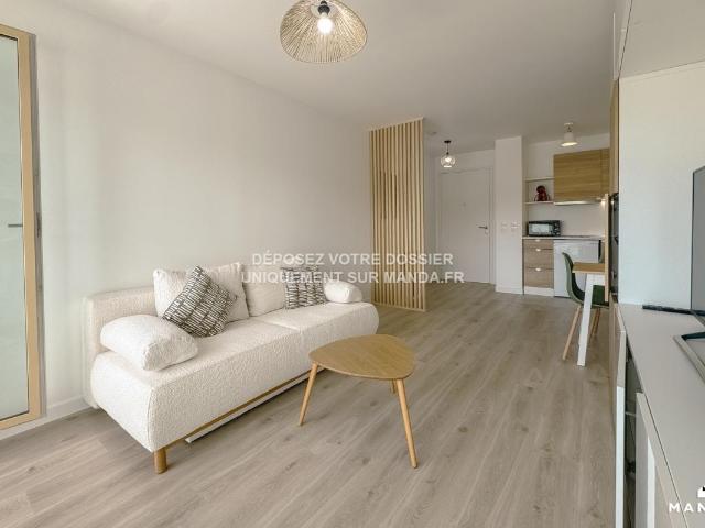 Appartement meublé 1 pièce 27 m²
