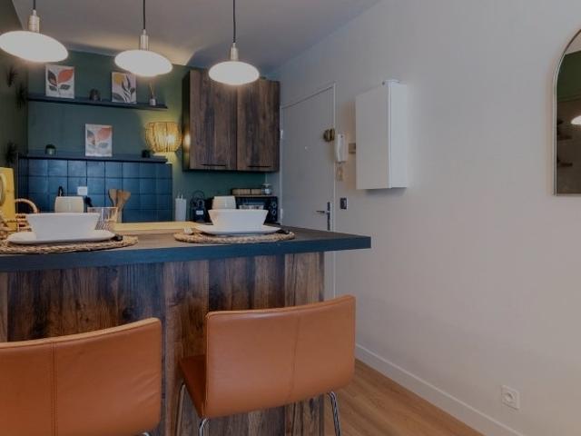 Appartement meublé 1 pièce 27 m²