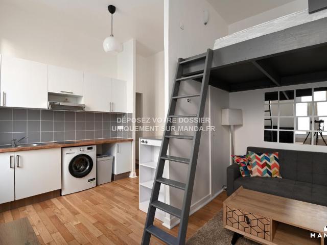 Appartement meublé 1 pièce 24 m²