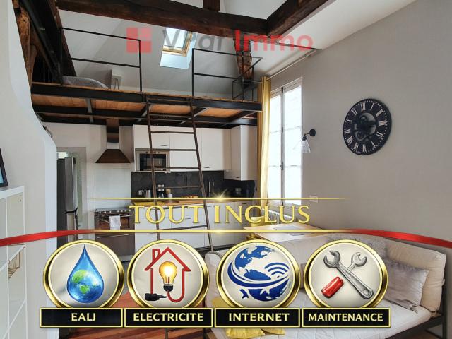Appartement meublé 1 pièce 25 m²