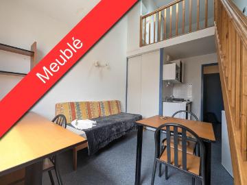 Appartement meublé 1 pièce 31 m²