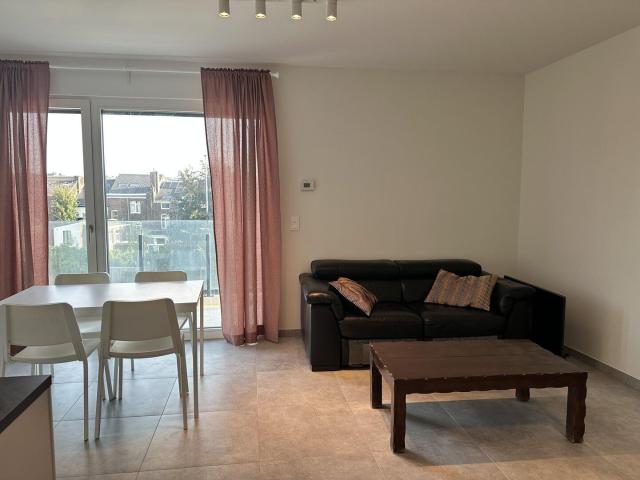 Appartement meublé 1ch, moderne, 60m², terrasse, Liège