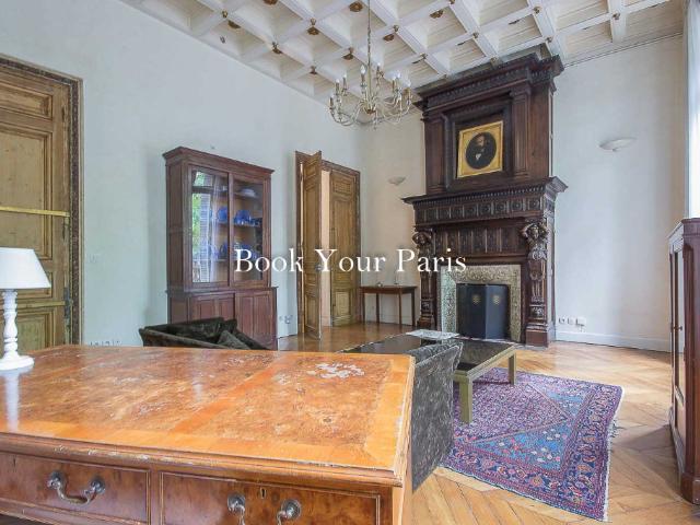 appartement meublé 2 chambres, 85m² paris 17ème 3000€ cc