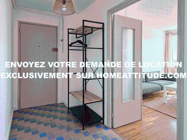 Appartement meublé 2 chambres Lyon 51m2