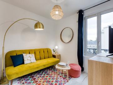 Appartement meublé 2 pièces 18 m²