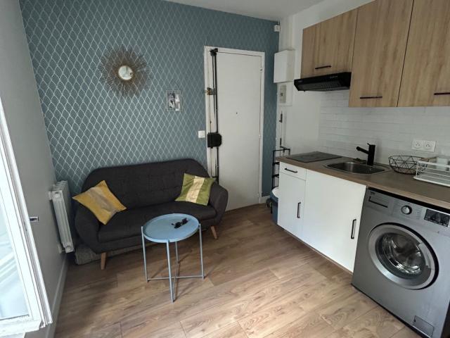Appartement meublé 2 pièces 19 m²