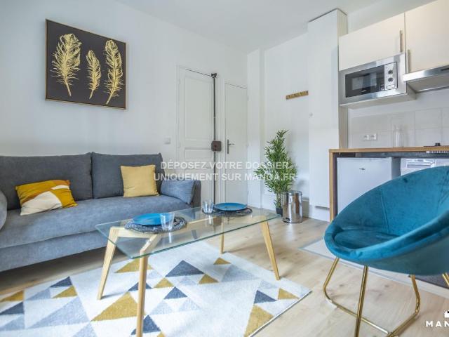 Appartement meublé 2 pièces 21 m²