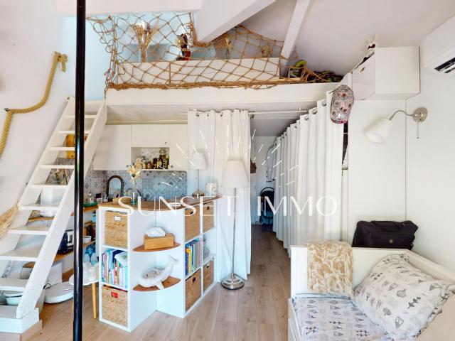 Appartement meublé 2 pièces 23 m²