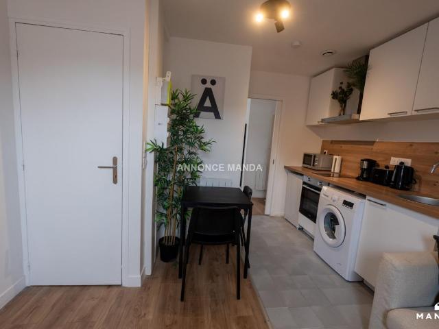 Appartement meublé 2 pièces 24 m²