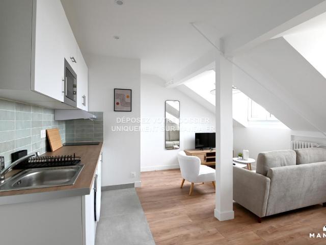 Appartement meublé 2 pièces 25 m²