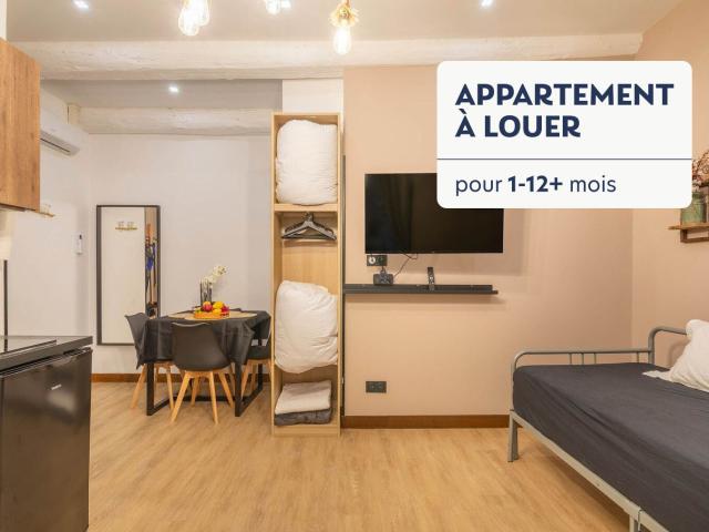 Appartement meublé 2 pièces 26 m²