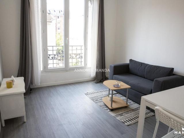 Appartement meublé 2 pièces 27 m²
