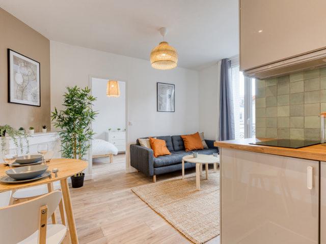 Appartement meublé 2 pièces 28 m²