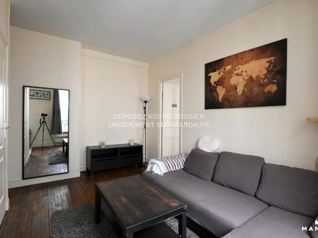 Appartement meublé 2 pièces 30 m²