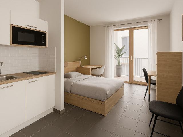 Appartement meublé 2 pièces 32 m²