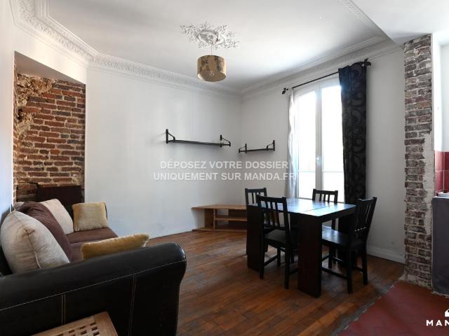 Appartement meublé 2 pièces 32 m²