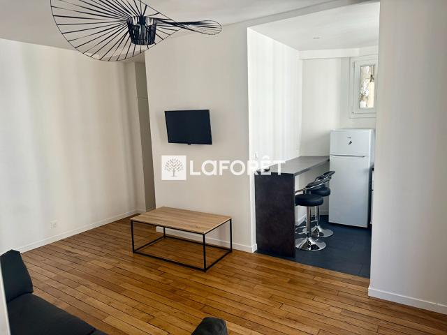 Appartement meublé 2 pièces 33 m²