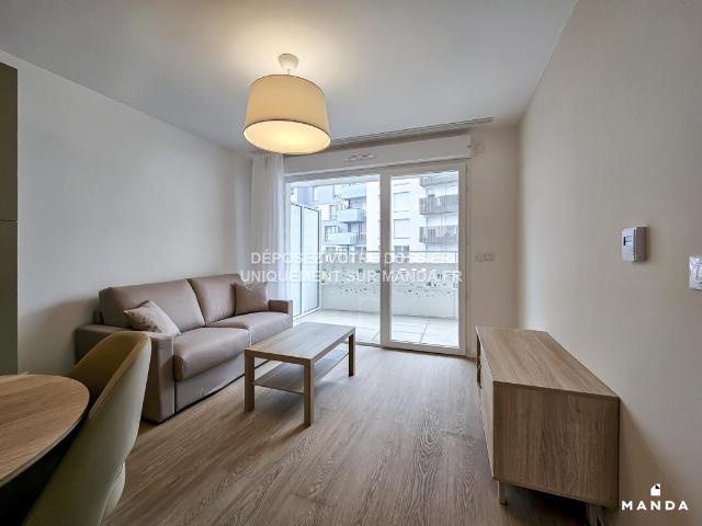 Appartement meublé 2 pièces 37 m²