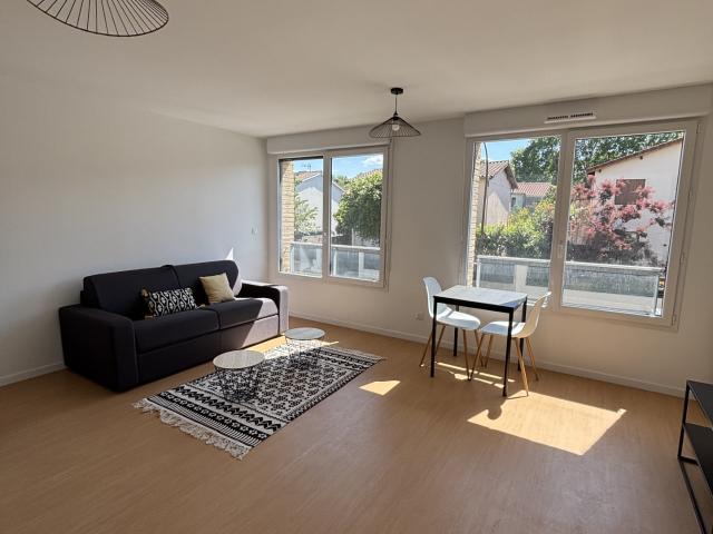 Appartement meublé 2 pièces 39 m²