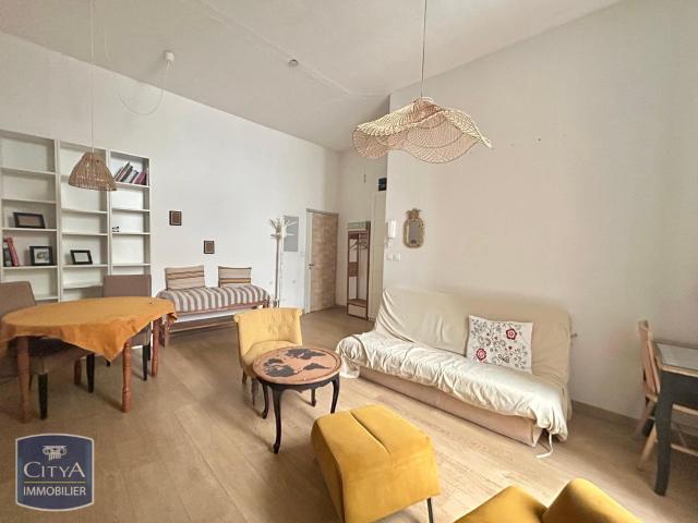 Appartement meublé 2 pièces 39 m²