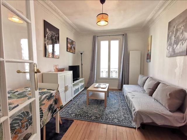 Appartement meublé 2 pièces 39 m²
