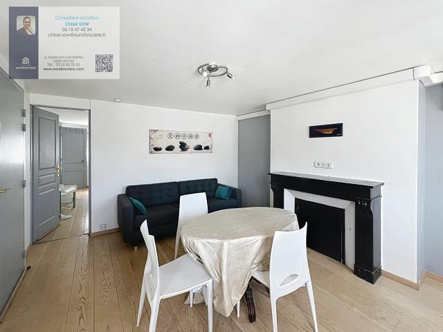 Appartement meublé 2 pièces 41 m²