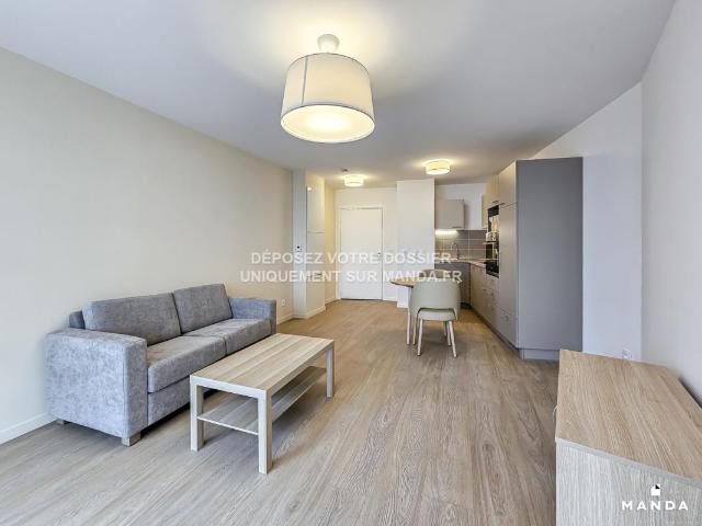Appartement meublé 2 pièces 44 m²