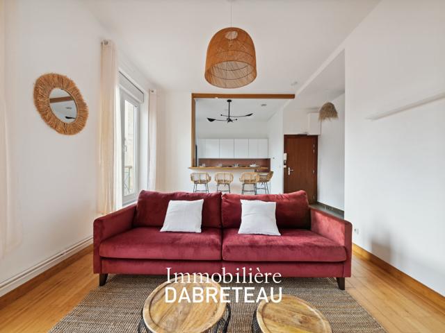 Appartement meublé 2 pièces 52 m²