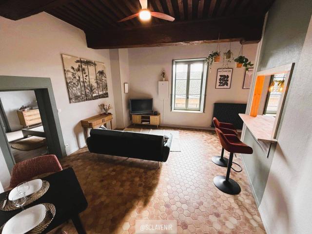 Appartement meublé 2 pièces 63m²